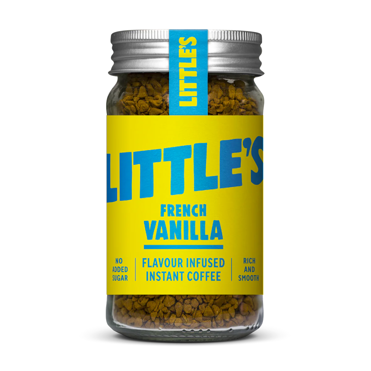 CAFEA INSTANT CU VANILIE, FĂRĂ COFEINĂ - 50g.