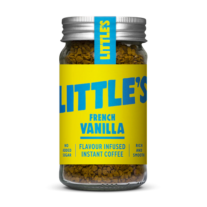 CAFEA INSTANT CU VANILIE, FĂRĂ COFEINĂ - 50g.
