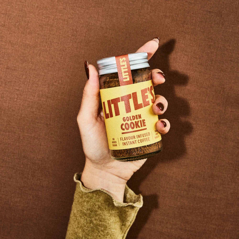CAFEA DECAFEINIZATĂ INSTANT CU ALUNE DE PĂDURE - 50g.